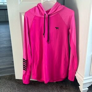 RARE New Victoria’s Secret Pink pullover ultimate hoodie L